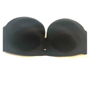 Victoria's Secret Bombshell Strapless Black Bra
